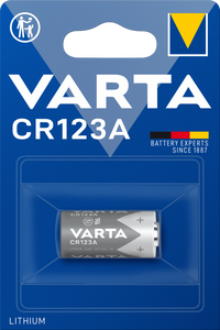 Varta CR123A baterie litiu 3V BLISTER 1