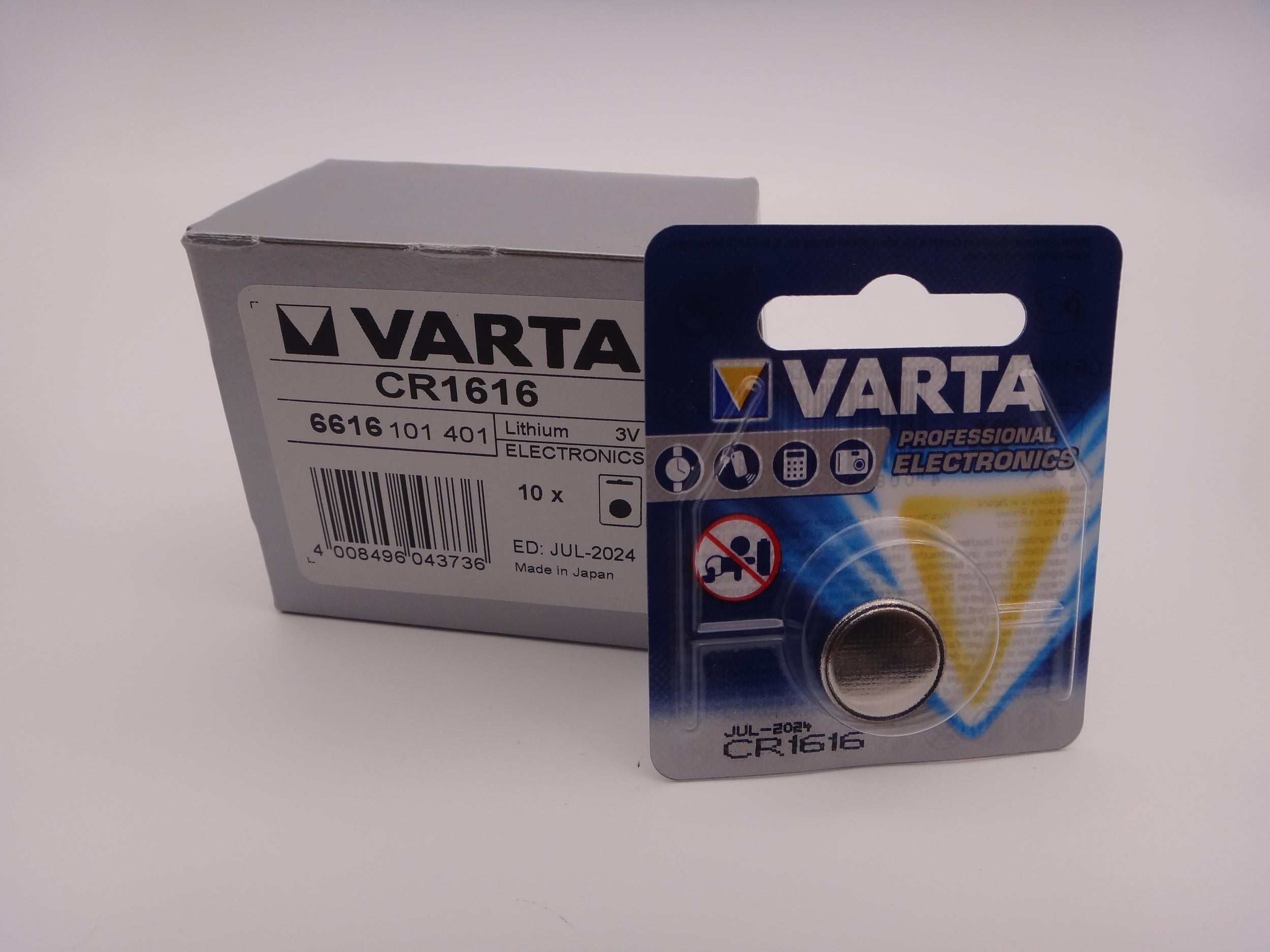 Varta CR1616 baterie litiu 3V BLISTER 1 / 6616