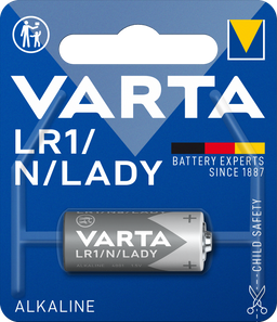 Varta baterie alcalina LR1, N, 1.5V, No.4001 Lady BLISTER 1