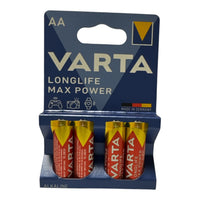 Varta Longlife Max Power AA LR6 baterii alcaline 1.5V blister 4