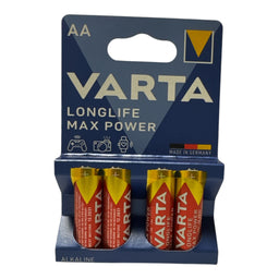 Varta Longlife Max Power AA LR6 baterii alcaline 1.5V blister 4