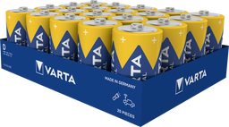 Varta LR20 D 1.5V 4020 baterii industrial PRO alcaline cutie 20 bucati