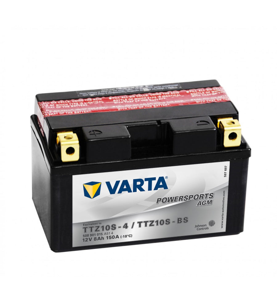 Varta YTZ10S-BS baterie moto, scuter, atv 12V 8Ah AGM 150A cod 508901015