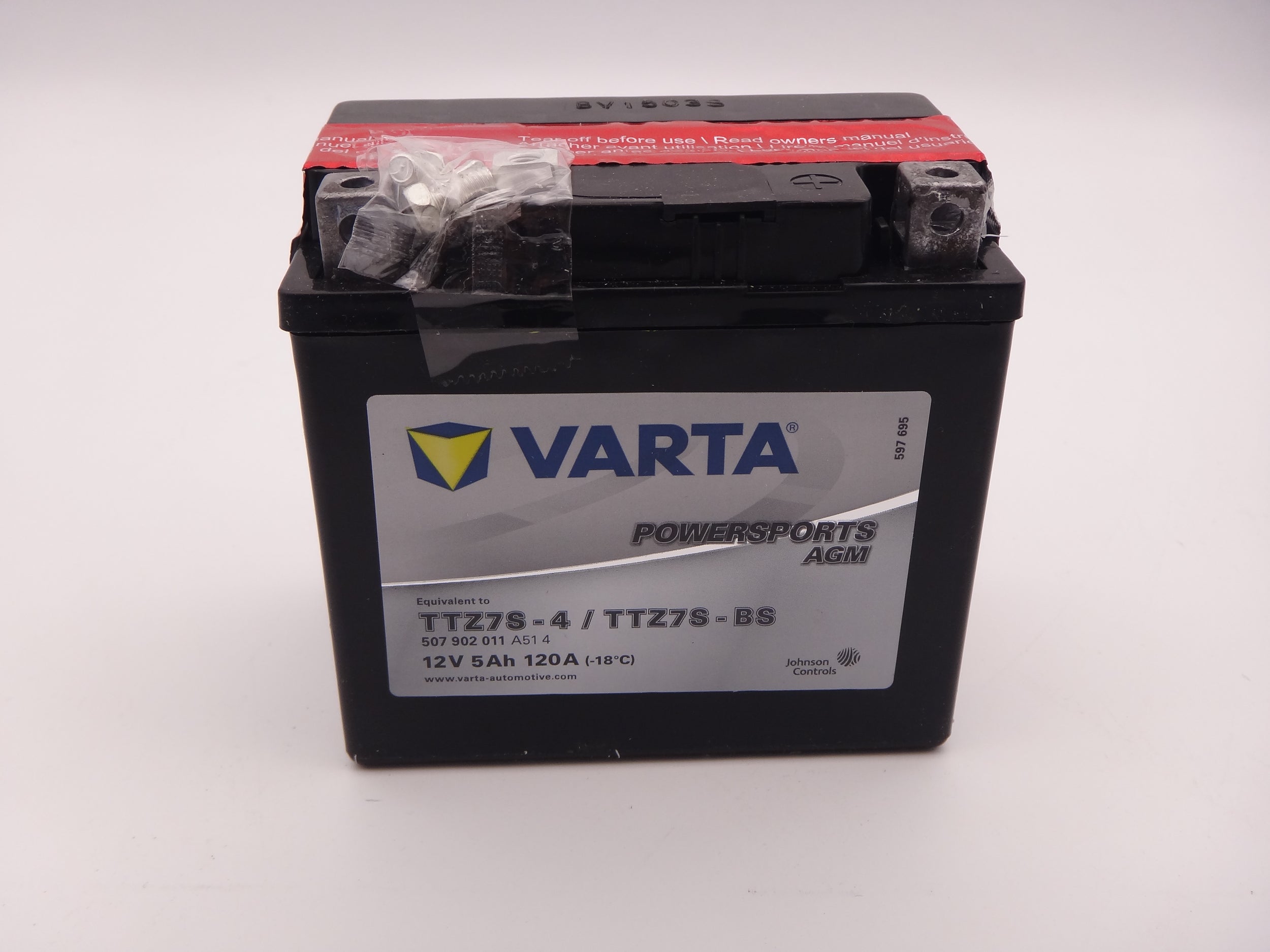 Varta TTZ7S-BS baterie moto, scuter, atv 12V 7Ah AGM 120A cod 507902011A514