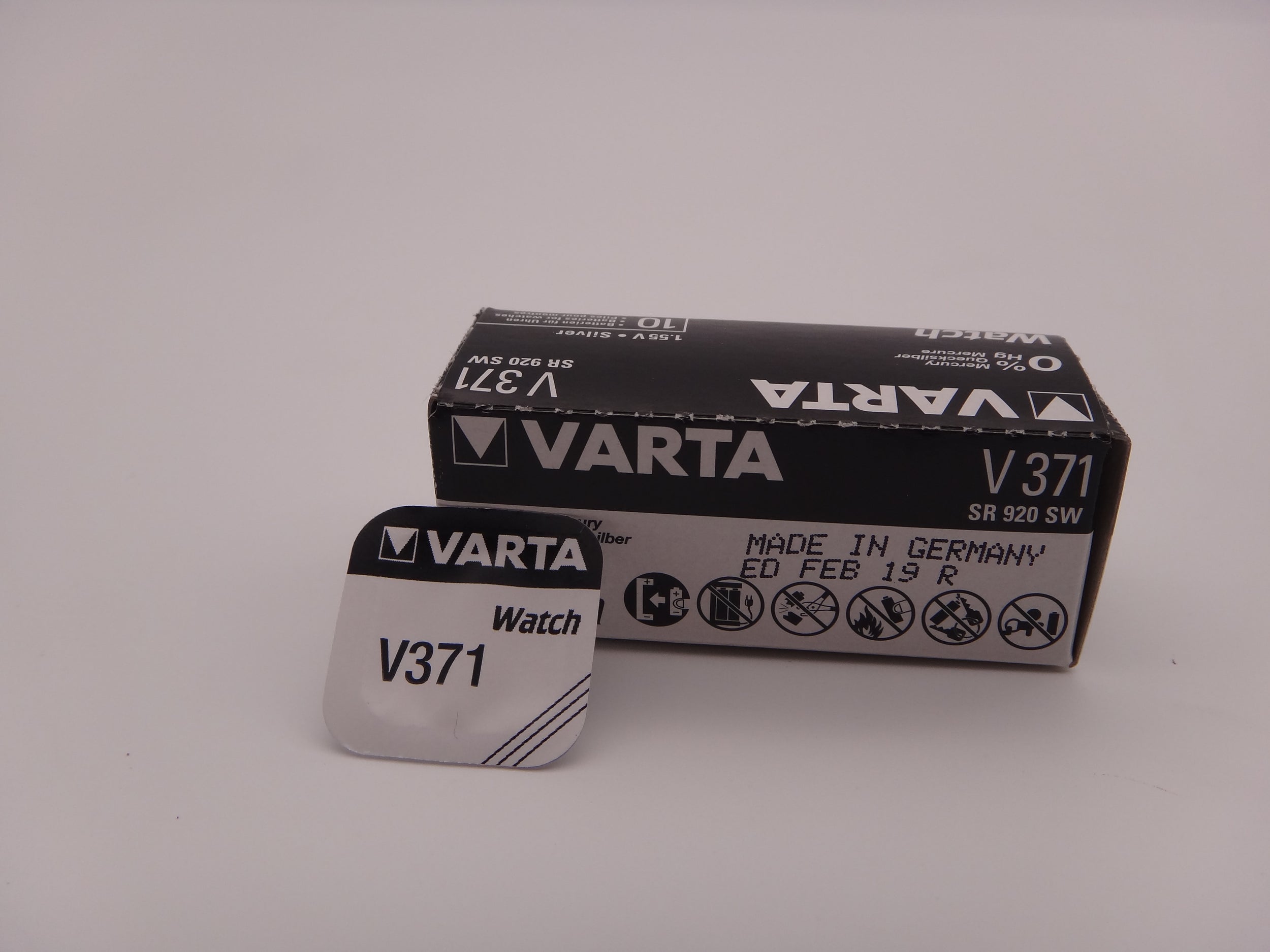 Varta V371 baterie ceas SR920SW 1.55V BLISTER 1 AG6