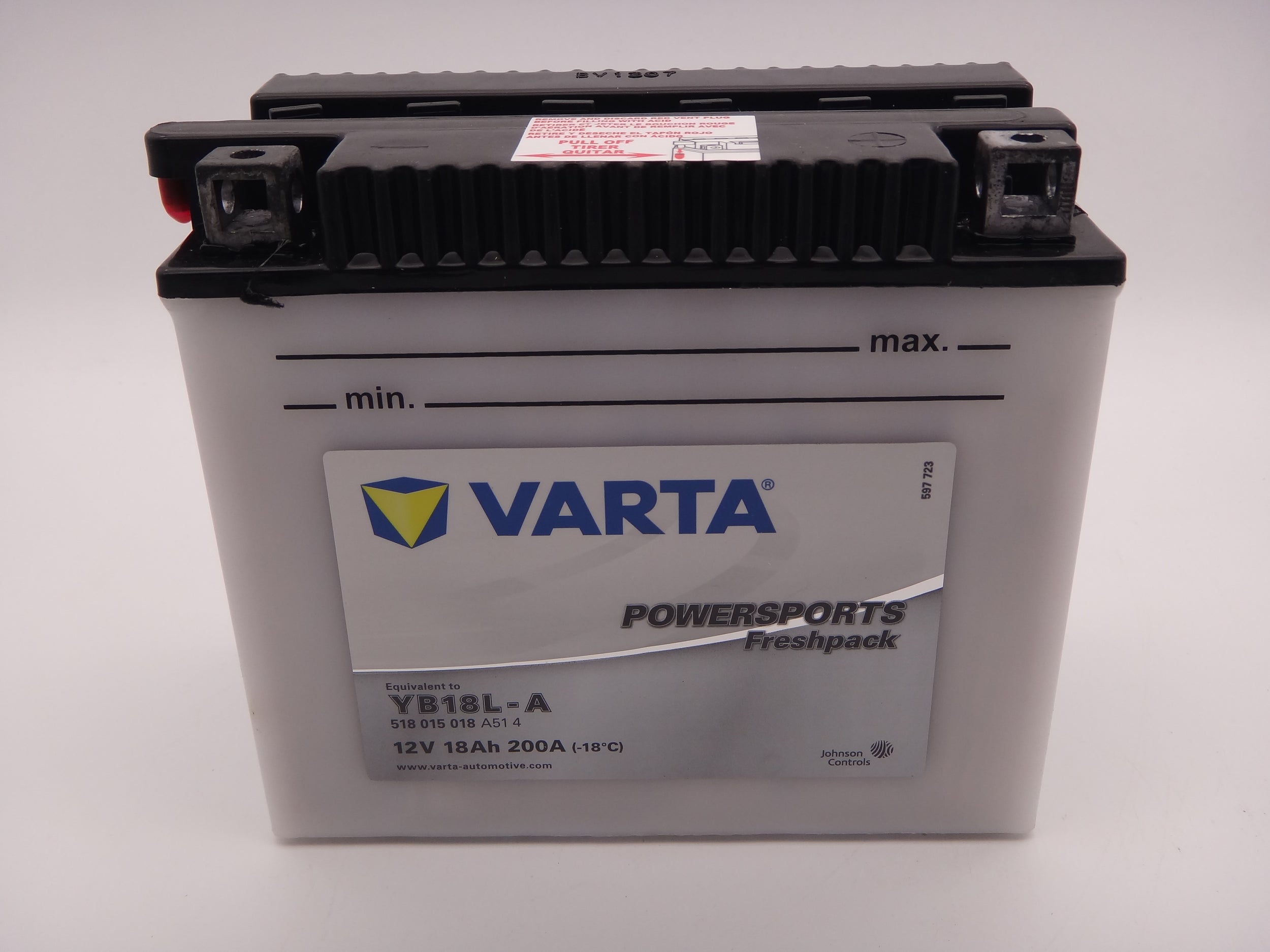 Varta YB18L-A baterie moto, scuter, atv 12V 18Ah 200A cod 518015018 Powersports Freshpack