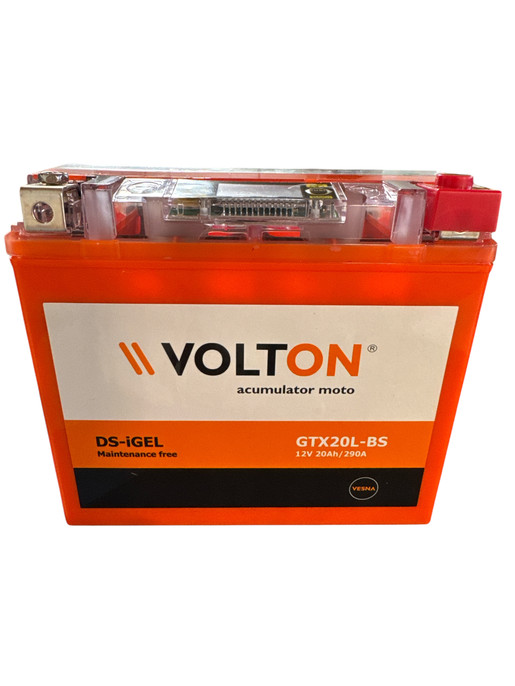 Baterie moto Volton GTX20L-BS DS-iGEL 12V 20Ah curent pornire 290A