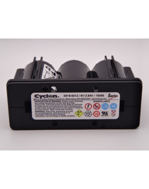 Enersys Cyclon-D6, D Cell 6V, 2.5Ah acumulator plumb-acid 2500mAh monoblok