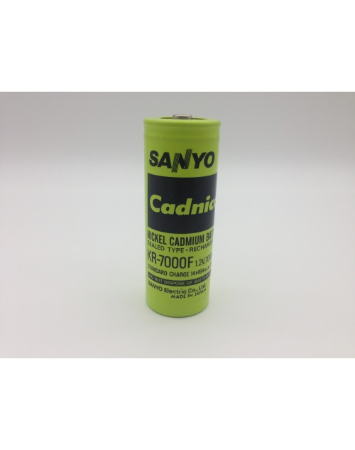 Sanyo Cadnica acumulator NI-CD KR-7000F 3/2D 1,2V 7000mAh VR7