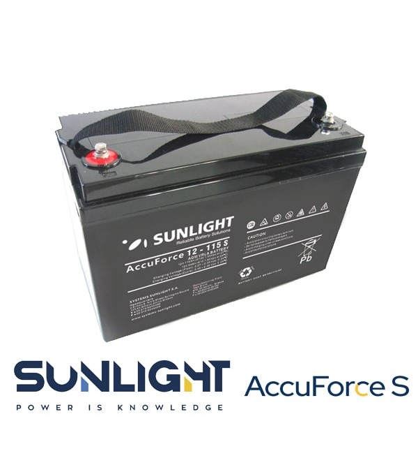 Acumulator Sunlight 12V 115Ah S solar VRLA Battery AccuForce AGM