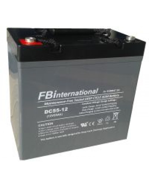 Acumulator 12V 65Ah VRLA, AGM 350x165x175mm FBinternational for ROMBAT DC65-12