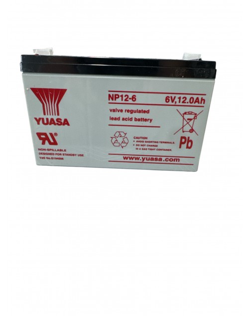 Yuasa acumulator VRLA 6V 12Ah NP12-6 vds 