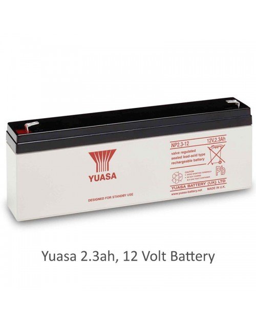Yuasa NP2.3 - 12 baterie stationara 12V - 2.3Ah AGM VRLA GEL memorie