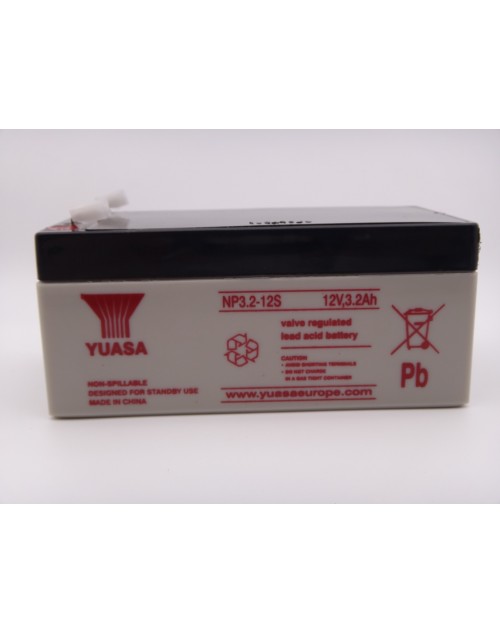 Yuasa NP3.2 - 12S acumulator stationar VRLA 12V - 3,2Ah AGM